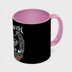 Кружка 3D Megadeth, цвет: 3D-белый + розовый