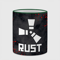 Кружка 3D RUST, цвет: 3D-зеленый кант — фото 2