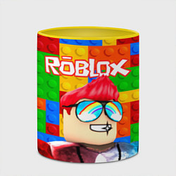 Кружка 3D ROBLOX 3, цвет: 3D-белый + желтый — фото 2