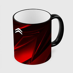 Кружка 3D CITROEN, цвет: 3D-черный кант