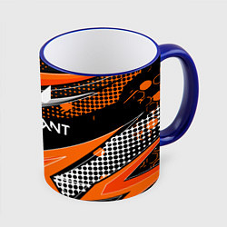 Кружка 3D Valorant, цвет: 3D-синий кант
