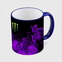 Кружка 3D MONSTER ENERGY, цвет: 3D-синий кант