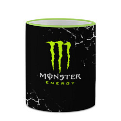 Кружка 3D MONSTER ENERGY, цвет: 3D-светло-зеленый кант — фото 2