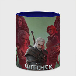 Кружка 3D The Witcher 5-летие, цвет: 3D-белый + синий — фото 2