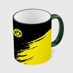 Кружка 3D BORUSSIA, цвет: 3D-зеленый кант