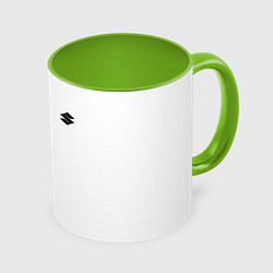Кружка 3D Suzuki Z, цвет: 3D-белый + светло-зеленый
