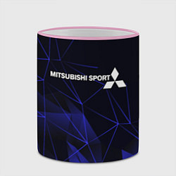 Кружка 3D MITSUBISHI, цвет: 3D-розовый кант — фото 2