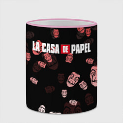 Кружка 3D La Casa de Papel Z, цвет: 3D-розовый кант — фото 2