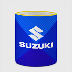 Кружка 3D SUZUKI, цвет: 3D-желтый кант — фото 2