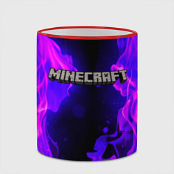 Кружка 3D MINECRAFT, цвет: 3D-красный кант — фото 2