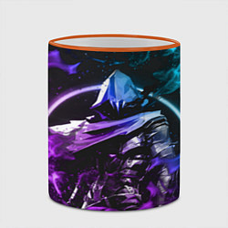 Кружка 3D VALORANT OMEN, цвет: 3D-оранжевый кант — фото 2