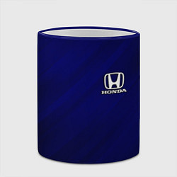 Кружка 3D HONDA, цвет: 3D-синий кант — фото 2