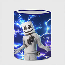 Кружка 3D FORTNITE x MARSHMELLO, цвет: 3D-синий кант — фото 2