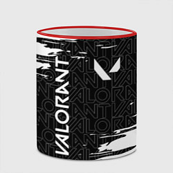 Кружка 3D VALORANT ВАЛОРАНТ, цвет: 3D-красный кант — фото 2