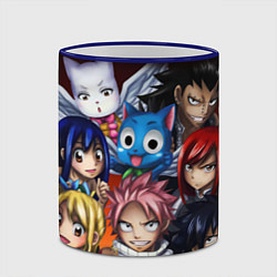 Кружка 3D FAIRY TAIL ХВОСТ ФЕИ, цвет: 3D-синий кант — фото 2