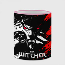 Кружка 3D The Witcher, цвет: 3D-розовый кант — фото 2