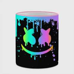 Кружка 3D MARSHMELLO, цвет: 3D-розовый кант — фото 2