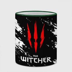 Кружка 3D The Witcher, цвет: 3D-зеленый кант — фото 2
