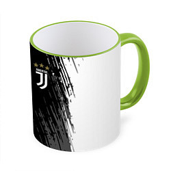 Кружка 3D JUVENTUS, цвет: 3D-светло-зеленый кант