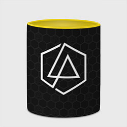 Кружка 3D LINKIN PARK, цвет: 3D-белый + желтый — фото 2