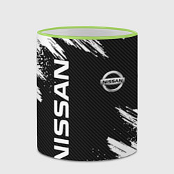 Кружка 3D NISSAN, цвет: 3D-светло-зеленый кант — фото 2