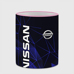 Кружка 3D NISSAN, цвет: 3D-розовый кант — фото 2