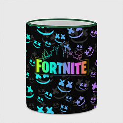 Кружка 3D FORTNITE MARSHMELLO, цвет: 3D-зеленый кант — фото 2