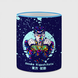Кружка 3D JoJo Bizarre Adventure, цвет: 3D-небесно-голубой кант — фото 2