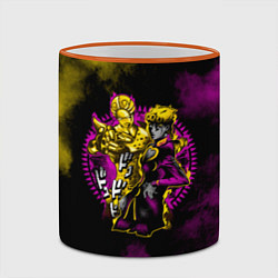 Кружка 3D JoJo Bizarre Adventure, цвет: 3D-оранжевый кант — фото 2