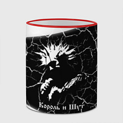 Кружка 3D КОРОЛЬ И ШУТ, цвет: 3D-красный кант — фото 2