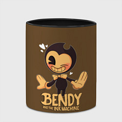 Кружка 3D Bendy And The Ink Machine, цвет: 3D-белый + черный — фото 2