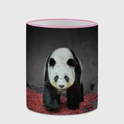 Кружка 3D ПАНДА, цвет: 3D-розовый кант — фото 2