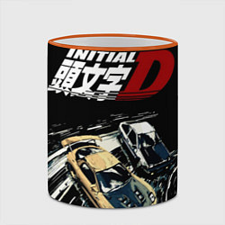 Кружка 3D Initial D Z, цвет: 3D-оранжевый кант — фото 2