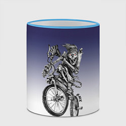 Кружка 3D BMX, цвет: 3D-небесно-голубой кант — фото 2