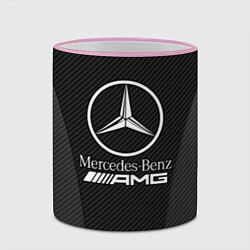 Кружка 3D MERCEDES-BENZ, цвет: 3D-розовый кант — фото 2