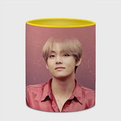 Кружка 3D BTS, цвет: 3D-белый + желтый — фото 2
