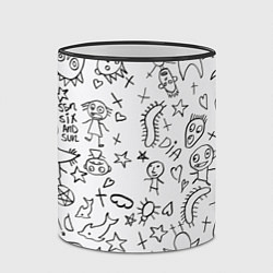 Кружка 3D DIE ANTWOORD, цвет: 3D-черный кант — фото 2