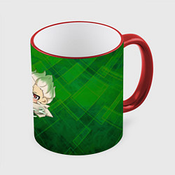 Кружка 3D Доктор Стоун, цвет: 3D-красный кант