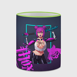 Кружка 3D Moxes, цвет: 3D-светло-зеленый кант — фото 2