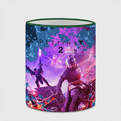 Кружка 3D Destiny 2 : Beyond Light, цвет: 3D-зеленый кант — фото 2