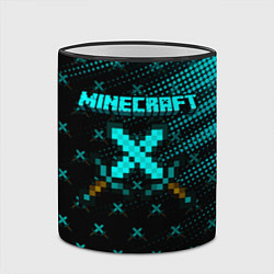 Кружка 3D Minecraft, цвет: 3D-черный кант — фото 2
