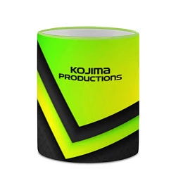 Кружка 3D KOJIMA PRODUCTIONS, цвет: 3D-светло-зеленый кант — фото 2