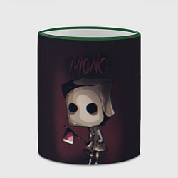 Кружка 3D Little Nightmares 2 mono, цвет: 3D-зеленый кант — фото 2