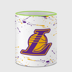 Кружка 3D Kobe Bryant, цвет: 3D-светло-зеленый кант — фото 2