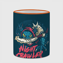 Кружка 3D Night Crawler Dota 2, цвет: 3D-оранжевый кант — фото 2