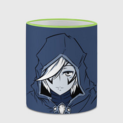 Кружка 3D Дровка Dota 2, цвет: 3D-светло-зеленый кант — фото 2