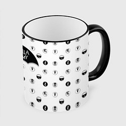 Кружка 3D Umbrella Academy, цвет: 3D-черный кант