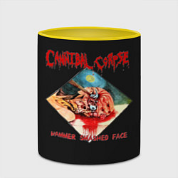 Кружка 3D Cannibal Corpse, цвет: 3D-белый + желтый — фото 2
