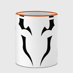 Кружка 3D ИТАДОРИ ТАТУ JUJUTSU KAISEN, цвет: 3D-оранжевый кант — фото 2