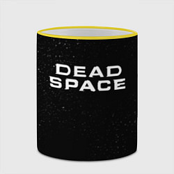 Кружка 3D DEAD SPACE МЁРТВЫЙ КОСМОС, цвет: 3D-желтый кант — фото 2